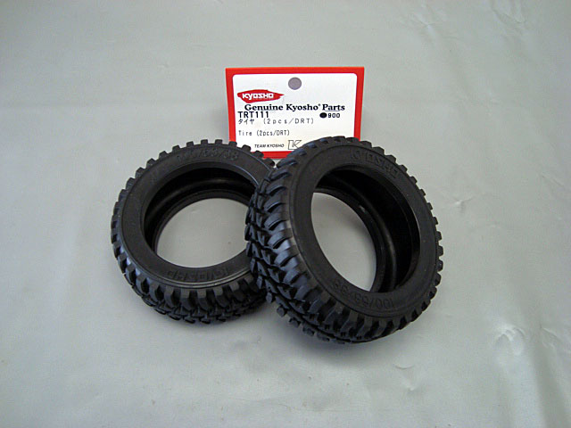 PNEU CARRO RC OFF ROAD 1/10 P/ CARRO KYOSHO DRT PCTE.: C/2