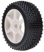 PNEU E RODA CARRO RC CRIME FIGHTER M2 P/INFERNO MP 7.5 FRENTE ou TRAS PCTE.: C/2