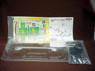 BOLHA CARRO RC 1/10 KYOSHO PURE TEN BP OIL PORSCHE 200mm