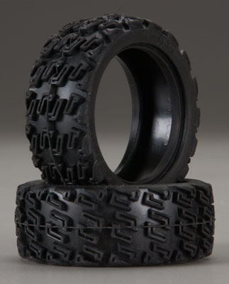 PNEU CARRO RC KYOSHO RALLY BLOCK P/ CARRO SÉRIE ALPHA 27mm PCTE.: C/2