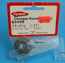 CLUTCH BELL SINO EMBREAGEM PINHÃO P/ CARRO KYOSHO MP5/6 - SM - S8 13 DENTES