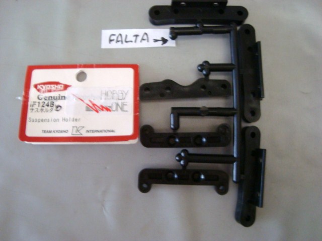 SUPORTE DA SUSPENSÃO P/CARRO KYOSHO S8-S8II-MP7.5/7.5II INCOMPLETO 