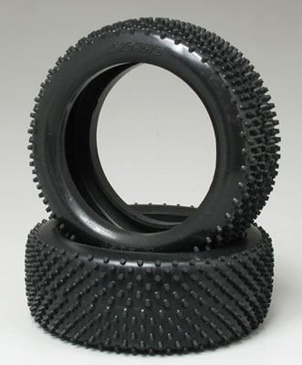 PNEU CARRO RC KYOSHO INFERNO MP75 SUPER MULTI PIN TIRE PCTE.: C/2
