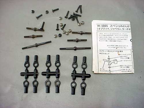 ROD END BALL CONNECTOR ESFÉRICO KYOSHO e TERMINAIS CONECTORES BB/SM PCTE.C/12