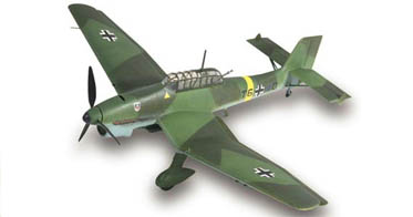 AVIÃO JUNKERS JU87 STUKA ESC.: 1/48