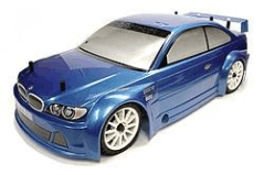 BOLHA CARRO RC 1/10 LYNX BMW R3 RALLYE 235mm SEM PINTURA P/ SUPER TEN