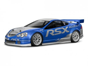 BOLHA CARRO RC 1/10 LYNX ACURA RSX 200mm SEM PINTURA