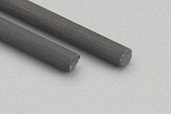 VARETA REDONDA DOWEL DE FIBRA DE CARBONO 1,78X609mm 0.070x24 pol.