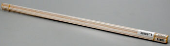 VARETA DE BALSA 6,3X9,5X910mm 1/4X3/8X36pol.  CADA