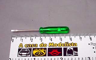 CHAVE DE FENDA COMP. 30mm PONTA DE 1,5mm