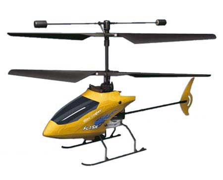 HELICOPTERO ELÉTRICO COAXIAL AMARELO SOLO V1 C/ RC 4 CANAIS  2.4ghz 