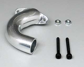 COTOVELO EXHAUST HEAD PIPER P/ MOTOR OS .12/15CV e CV-X KYO S.TEN e HPI NITRO 3