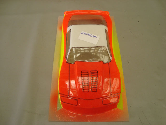 CARROCERIA BOLHA AUTORAMA SLOT TURISMO PINTADA LEXAN ESC.: 1/24