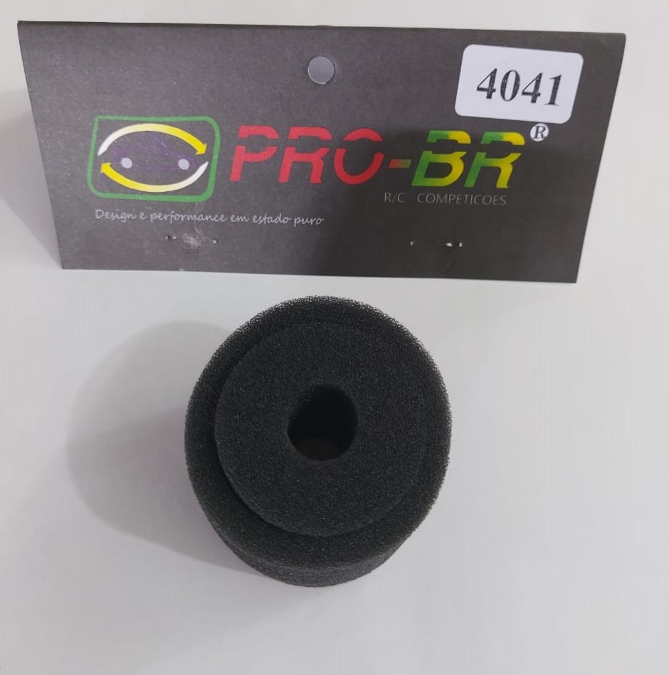 ESPUMA P/ FILTRO DE AR DUPLO C/ DIÂMETRO 49mm 