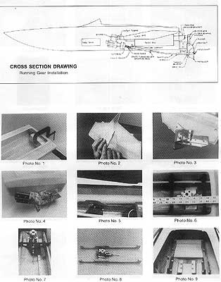 MANUAL DA LANCHA COMBUSTÃO DEEP VEE P/MOTOR .40 .46 INBOARD (EM INGLES)