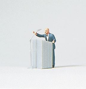 POLÍTICO DISCURSANDO FIGURA MINIATURA ESC.: HO ESC.: 1/87