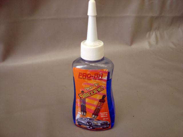 ÓLEO DE SILICONE P/ AMORTECEDOR SHOCK OIL DENS. 50.000 FCO.C/ 60ml 