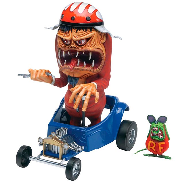 Ed Roth Drag Nut Hot Rod with Rat Fink ESC.: 1/25