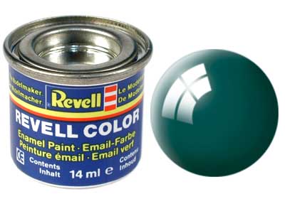 TINTA REVELL ESMALTE SINTÉTICO BRILHANTE VERDE POTE 14ml