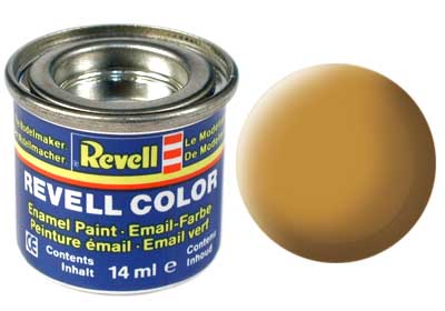 TINTA REVELL ESMALTE SINTÉTICO FOSCO OCRE POTE 14ml