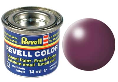 TINTA REVELL ESMALTE SINTÉTICO  SEMI BRILHANTE VINHO POTE 14ml