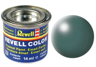 TINTA REVELL ESMALTE SINTÉTICO  SEMI BRILHANTE VERDE CLARO POTE 14ml