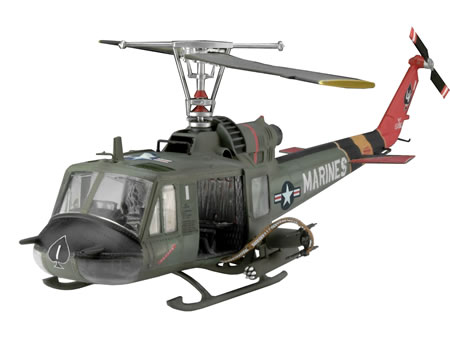 HELICÓPTERO HUEY HOG BELL UH-1 ESC.: 1/48
