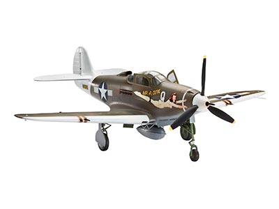 AVIÃO P-39D AIRACOBRA ESC.: 1/32