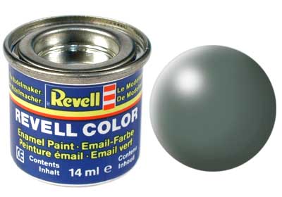 TINTA REVELL ESMALTE SINTÉTICO  SEMI BRILHANTE VERDE  POTE 14ml