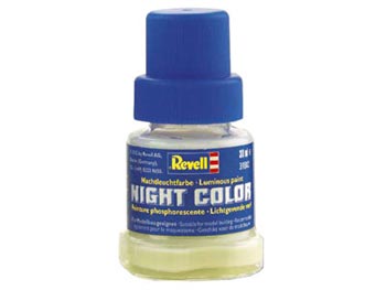 TINTA FOSFORESCENTE VERDE NIGHT COLOR FCO.: 30ml