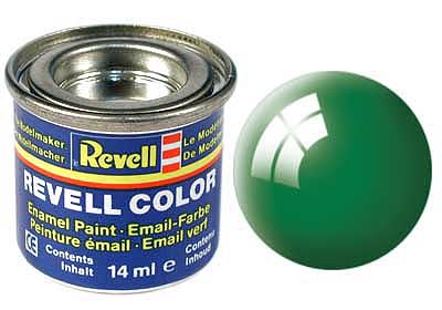 TINTA REVELL ESMALTE SINTÉTICO BRILHANTE VERDE ESMERALDA POTE 14ml