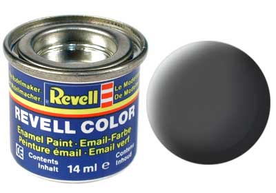 TINTA REVELL ESMALTE SINTÉTICO FOSCO CINZA OLIVA POTE 14ml