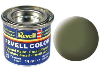 TINTA REVELL ESMALTE SINTÉTICO FOSCO VERDE ESCURO POTE 14ml