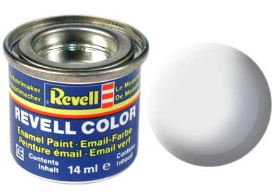 TINTA REVELL ESMALTE SINTÉTICO FOSCO CINZA CLARO POTE 14ml