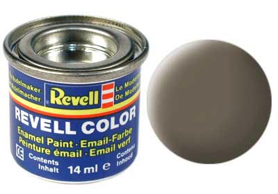 TINTA REVELL ESMALTE SINTÉTICO FOSCO CAQUI POTE 14ml