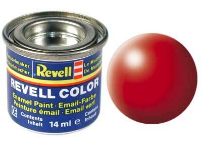 TINTA REVELL ESMALTE SINTÉTICO SEMI BRILHANTE VERMELHO LUMINOSO POTE 14ml