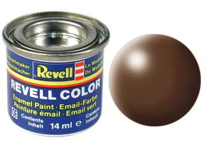 TINTA REVELL ESMALTE SINTÉTICO MARROM SILK POTE 14ml