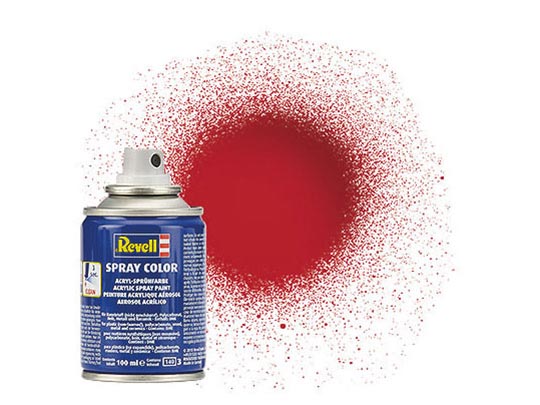 TINTA REVELL SPRAY VERMELHO FERRARI BRILHANTE LATA C/100ml