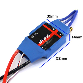 SPEED CONTROL ESC 60A P/BARCO C/REFRIGERAÇÃO A AGUA BEC 5A 2 a 4S. S/REVERSO