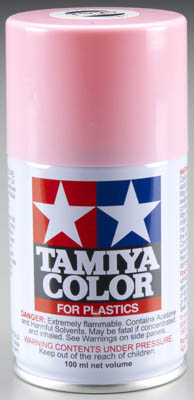 TINTA TAMIYA SPRAY ESMALTE SINTÉTICO TS-25 PINK P/ PLAST C/100ml