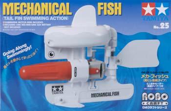 PEIXE MECÂNICO ROBÔ SUB AQUATICO KIT P/ MONTAR MOVIDO A PILHA 