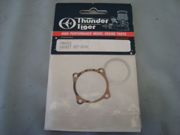 GASKET SET ARRUELA DO MOTOR E GUARNIÇÃO P/ MOTOR THUNDER TIGER GP .40