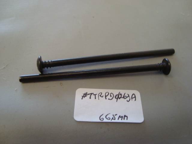 EIXO DAS BANDEJAS DA SUSPENSÃO CARRO T.TIGER SSR SSB HINGE PIN C/2 COMP.:66,5mm