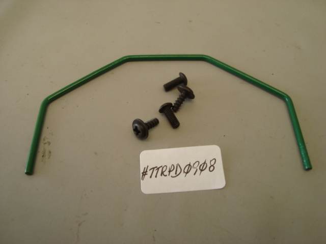 BARRA ESTABILIZADORA SWAY BAR TRASEIRA 2.2mm P/ CARRO T.TIGER TS2 e TS-4N VERDE