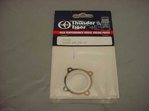 ARRUELA ESPAÇADEIRA P/CABEÇOTE MOTOR T.TIGER PRO .46 E JUNTA GASKET SET