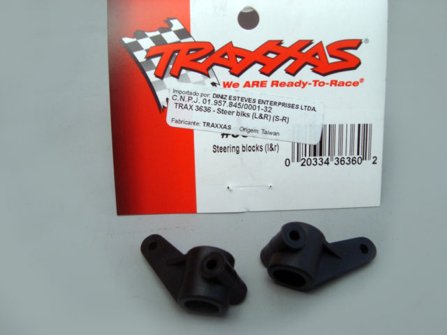 CUBO DA RODA STEERING  BLOCKS DIREITA E ESQUERDA P/ CARRO TRAXXAS S-R