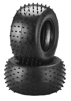 PNEU CARRO RC OFF ROAD TRASEIRO C/CRAVOS PCTE.: C/2