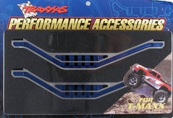 CHASSIS BRACES LOWER P/ CARRO TRAXXAS T-MAXX ALUMÍNIO