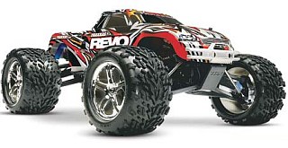 CARRO EXPLOSÃO RC REVO NITRO TRUCK 4WD RTR C/ .19 COM MARCHA-A-RÉ
