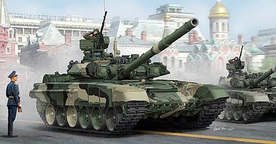 TANQUE DE GUERRA T-90A RUSSO IIWW MINIATURA KIT ESC.: 1/35